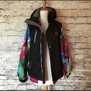 FUEL Snowboard Vertigo Floral Jacket